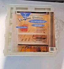 JUMBL Versatile Stackable Freezer and Fridge Shelves (Set of 2)