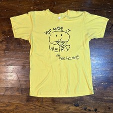 Pete Holmes You Made It Weird Podcast T-Shirt Medium Cotton 2-sided Made In USA