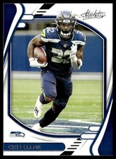 2021 Panini Absolute Chris Carson Seattle Seahawks #87