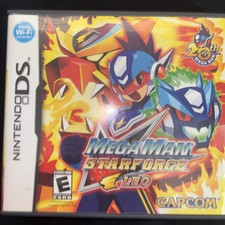 Mega Man Star Force: Leo (Nintendo DS, 2007) (Case, Game, Instruction Booklet)