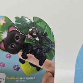 Fingerlings Allec The Purrrfect Panther Interactive Playset with Mini Cub+Monkey