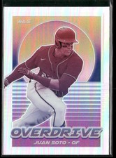 2021 Panini Chronicles #13 Juan Soto Overdrive Hyper #/299