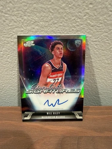 2025 Topps Cosmic Chrome Will Riley Base (RAW)