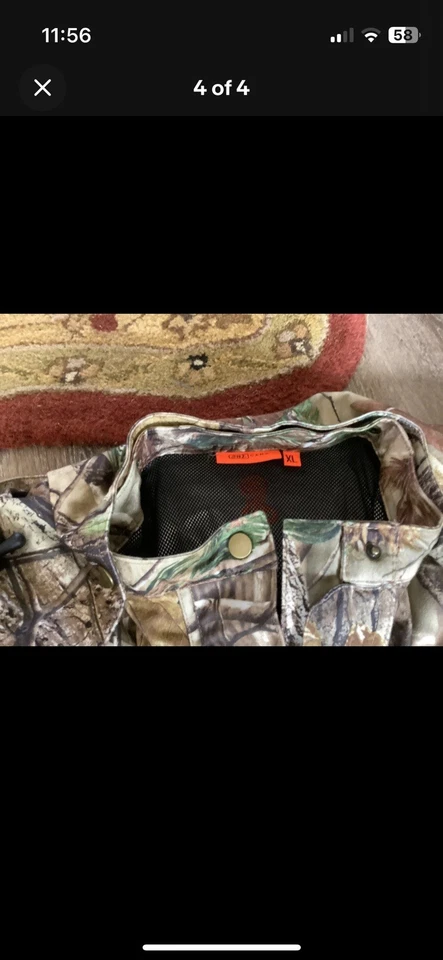 NWT. SHE Women XL Realtree  Waterproof Hunting Jacket - Image 4 of 4