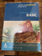 Atari 400/800 Basic In Box -working-