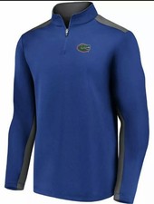 Fanatics Men  s Florida Gators Football Primary Logo 1/4 Zip Jacket Medium M