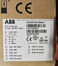 1PCS Brand New ABB ACS320-03U-08A8-4 Frequency Converter Fast delivery