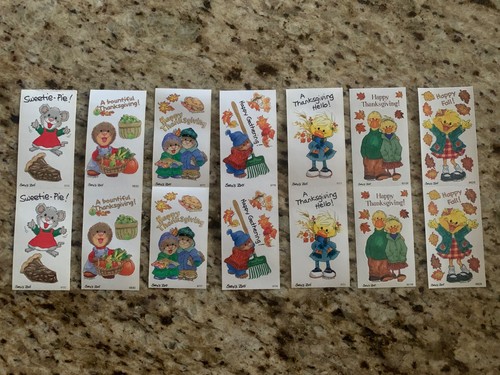 Suzy’s Zoo stickers: 14 modules of Thanksgiving Special.