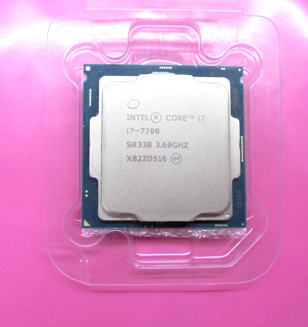 Intel Core i7-7700 7th Gen. LGA 1151/Socket H4 Computer Processors