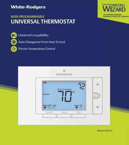 White Rodgers Heating and Cooling Touch Screen Thermostat
