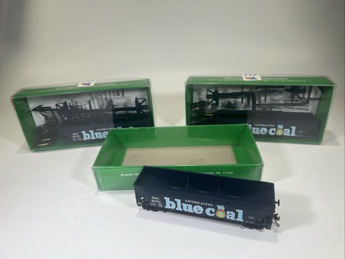 Juego de 3 vagones Bowser HO azul carbón triple tolva 56764 56765 56766 | Zustand: New