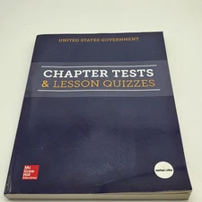 Untied States Government Chapter Tests And Lesson quizzes Mcgraw Hill 2018