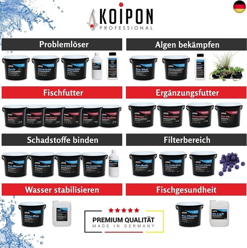 KOIPON Oxalit 1 kg Teichschlammentferner zur Teich Reinigung von Laub, Teich - Bild 6 von 8
