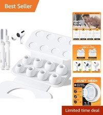 4 Pairs Silicone Replacement Ear Tips for AirPods Pro with Storage Box  Cleaner