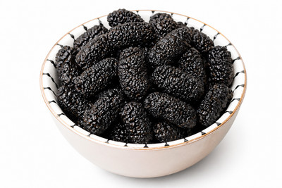 900g Schwarze Maulbeeren - Sonnengetrocknet und ohne Zuckerzusatz, natene TM