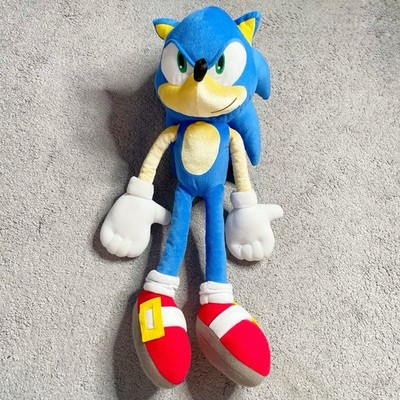 Sega Sonic the Hedgehog Soft Cuddle Plush Pillow Buddy For Kids 18  Super Cozy