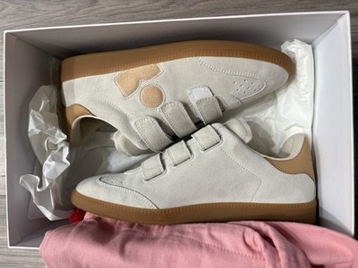 Isabel Marant Beth Chalk Beige Women's Sneakers Low Top