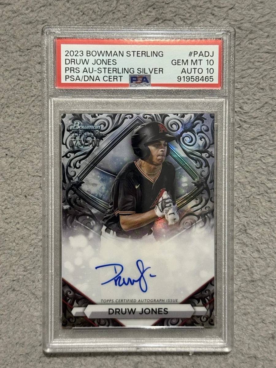 2023 Bowman Sterling - Druw Jones #PA-DJ for sale | eBay