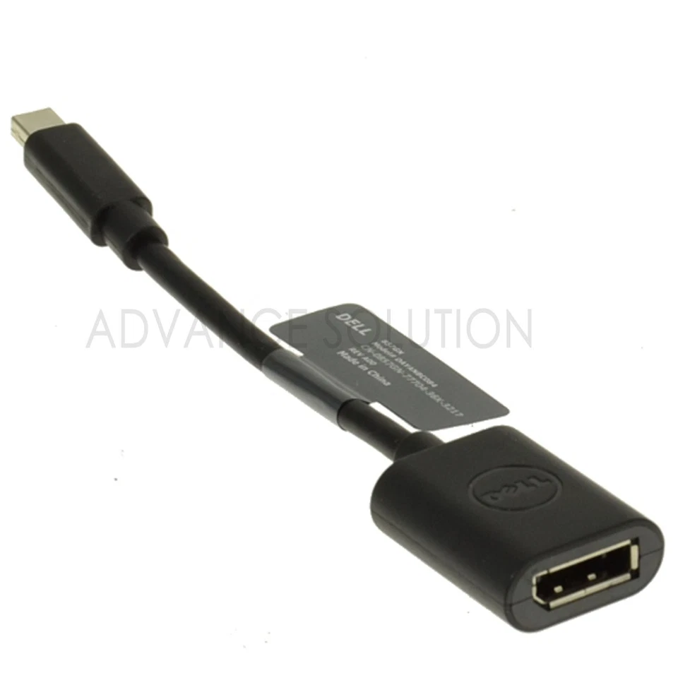 Dell Genuine 857GN Mini DisplayPort to DisplayPort Adapter Dongle Cable - Image 3 of 4