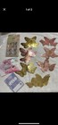 Shimmering Pink Gold Butterfly Butterfly Baby Shower Birthday Party Decorations — photo 1