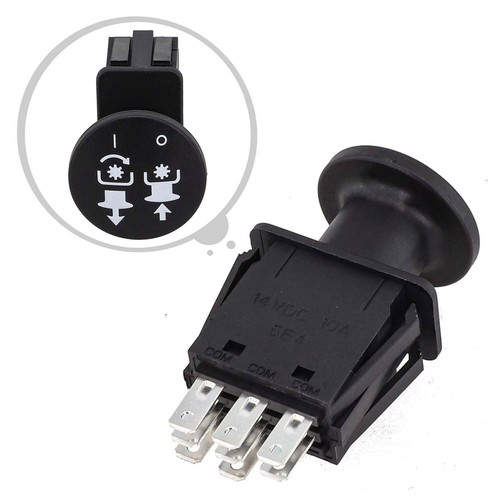 Black Blade Clutch PTO Switch 582107601 for Efficient Outdoor Equipment Use