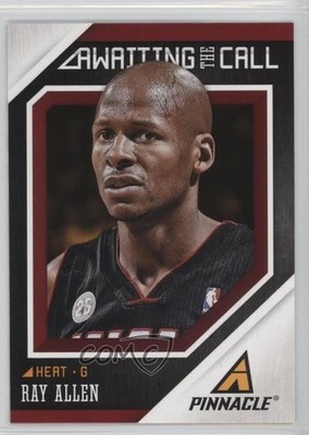 2013-14 Panini Pinnacle Awaiting the Call Ray Allen #10 HOF 0a1