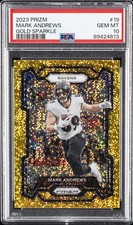2023 PANINI PRIZM GOLD SPARKLE #19 MARK ANDREWS 2/24 PSA 10