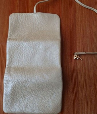 MIKIMOTO Pearl Accessory Case Smooth leather/suede look ship From