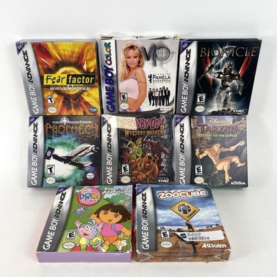 Lot Of 8 Gameboy Color/Advance GBC GBA Games Complete In Box CIB