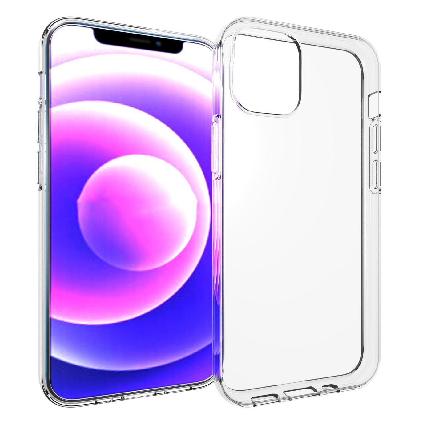 eSTUFF ES67100001 Smart Phone Case – Transparent TPU Cover 13.7cm (5.4"")