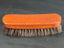 Vtg Unbranded Genuine 100 Horsehair Boot/Shoe Brush
