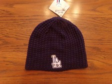 LA Dodgers WOMAN'S Blue Color MLB Beanie by Twins Enter. New with Tags, $24.99