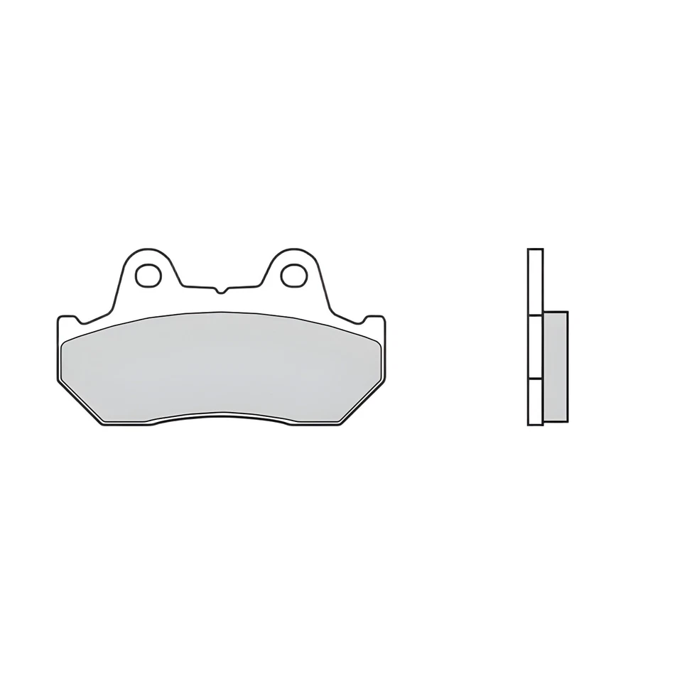 Plaquettes frein Brembo 07HO1010 carbone céramique avant & arrière av. homol.