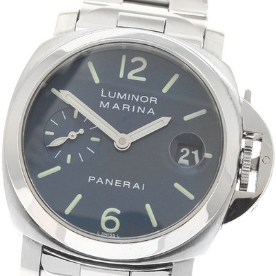 PANERAI Luminor Marina PAM00119 Small Second Date Automatic Men's Watch_960236