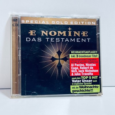 2 CD - E Nomine - Das Testament - Special Gold Edition - GUT   #6992