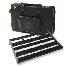 Fame Pedalboard Alu 5 Streben 10 Effektpedale Gigbag Zubehörfach Spaceboard 60L