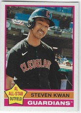 2025 Topps Heritage - Steven Kwan #475 SP