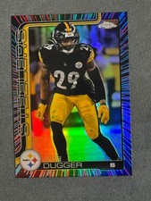 2025 Topps Chrome Kyle Dugger Pulse Refractor Steelers