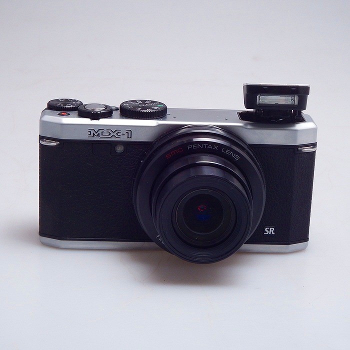 PENTAX MX-1 Silver Digital Compact Camera 12MP 4x Zoom From Japan