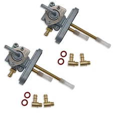 2x Non-Vacuum Fuel Petcock For Yamaha XS1100 XS750 XS850 Left & Right