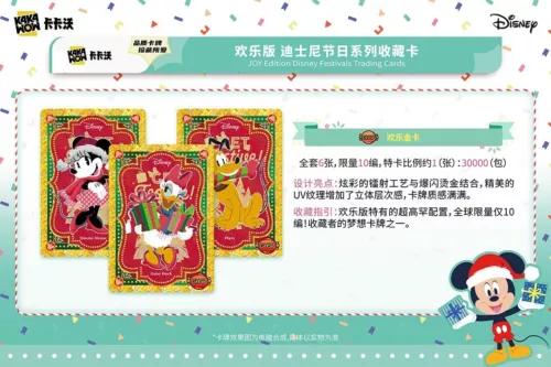 Kakawow Disney Mickey JOY Edition Festivals Trading Cards Booster Box 10 Pack - Picture 22 of 23
