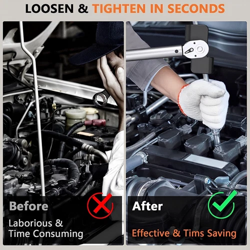 Universal Wrench Extender Adaptor for 1/2'' Drive Drop Forged Body Wrench*Extend - Picture 7 of 10