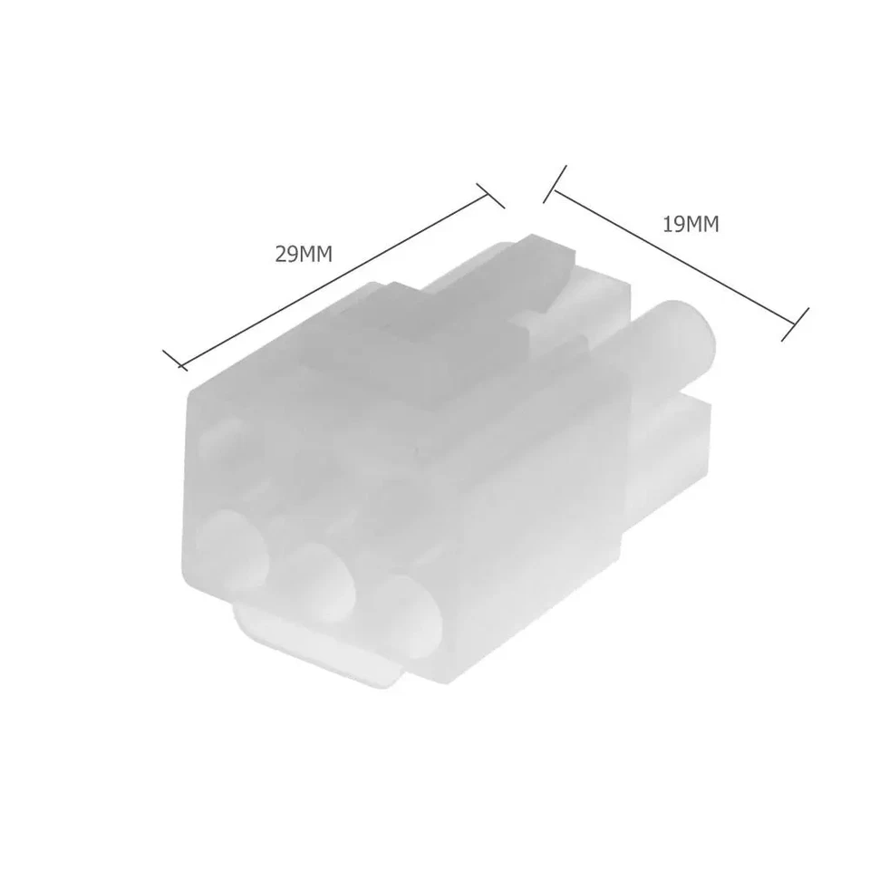 CONNETTORE  ALIMENTAZIONE 6 POLI  RICETRASMITTENTI ICOM IC  YAESU FT KENWOOD TS - Immagine 4 di 4