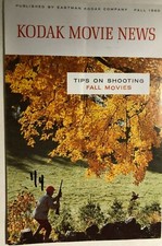 KODAK MOVIE NEWS Fall 1960 small booklet