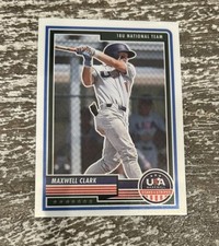 2023 Panini USA Baseball Stars & Stripes - #42 Maxwell Clark (RC)