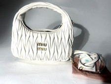 Miu Miu Wander Matelasse Nappa Leather Mini Hobo Bag - Brand New Authentic Rare!