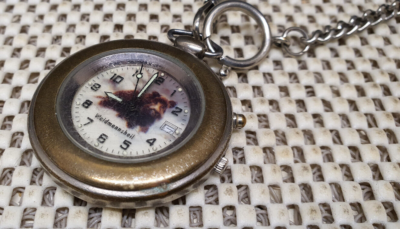 Montre De Poche Avec Chaîne - Décor Sanglier 'Waidmannsheil' - Occasion - Style Chasse