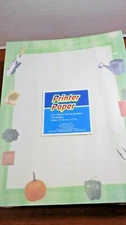 42 Sheets "HOW DOES YOUR GARDEN GROW Computer Scrapbook PAPER~8.5" x 11"~NIP