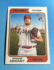 2023 Topps Heritage Base Graham Ashcraft RC #383 Cincinnati Reds