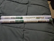 2x 17.5x78.7” Coavas Window Privacy Film Frost Static Cling Non Adhesive Opaque